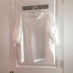 Nordstrom Rack - Melloday white top sz M NWT